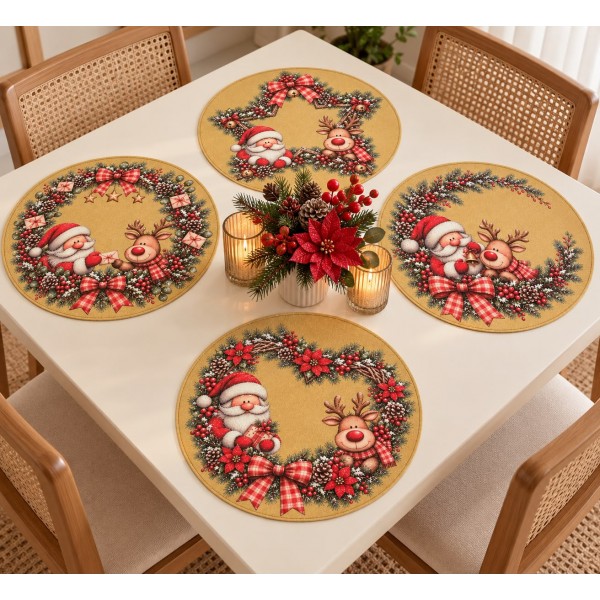 Kit Sousplat – Doce Natal