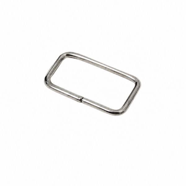 Quadrado 40mm Prata (pct 2un.) - Kateliê Composê