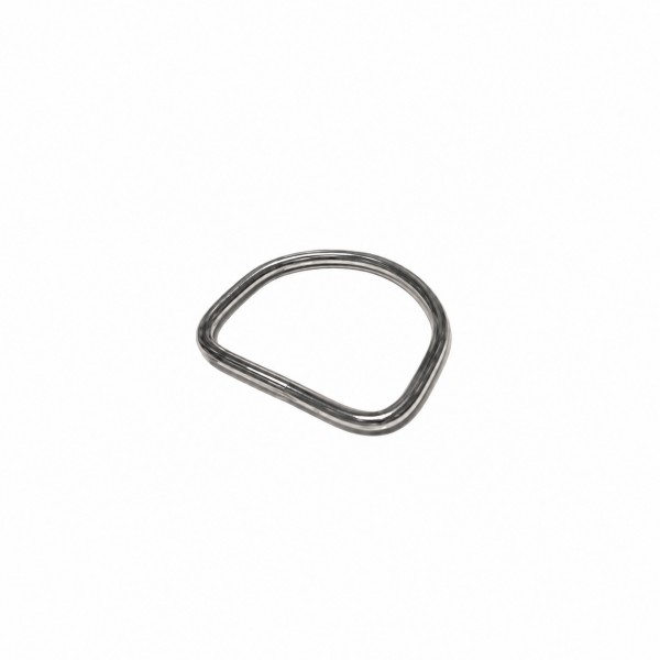 Meia Argola 30mm Prata - Kateliê Composê