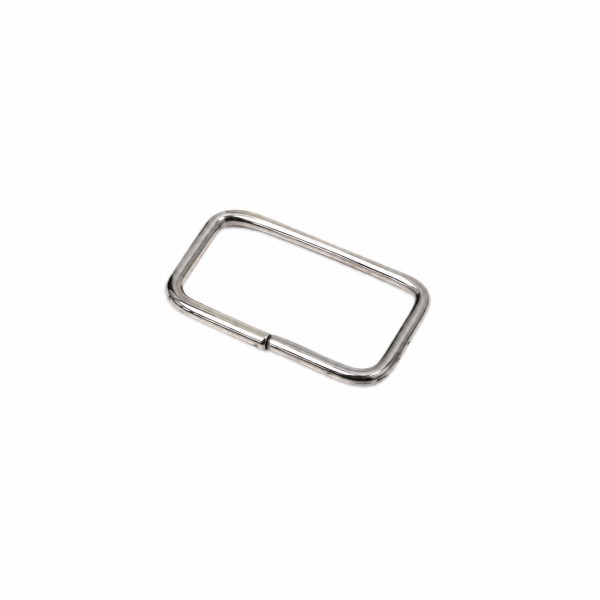 Quadrado 30mm Prata (pct 2un.) - Kateliê Composê