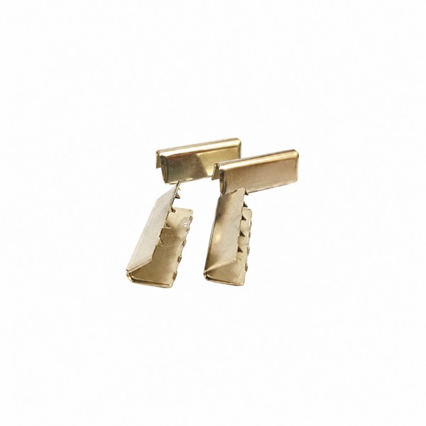 Terminal 30mm Dourado (pct 2un.) - Kateliê Composê