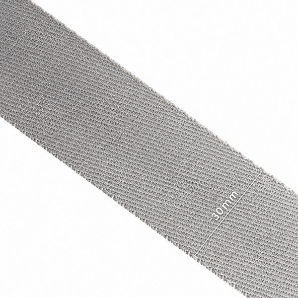 Alça Especial – 30mm – Cinza (Rolo 5m) - Kateliê Composê