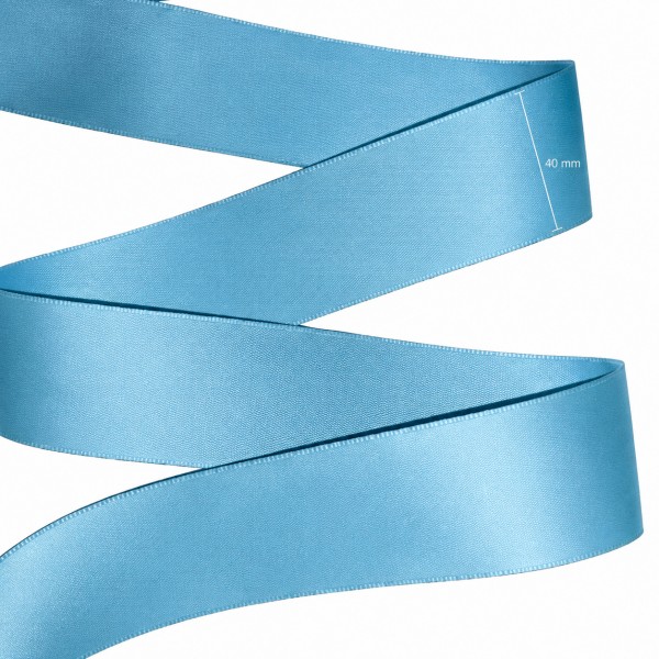 Alça Acetinada – 40mm – Azul Bebê (Rolo 5m) - Kateliê Composê