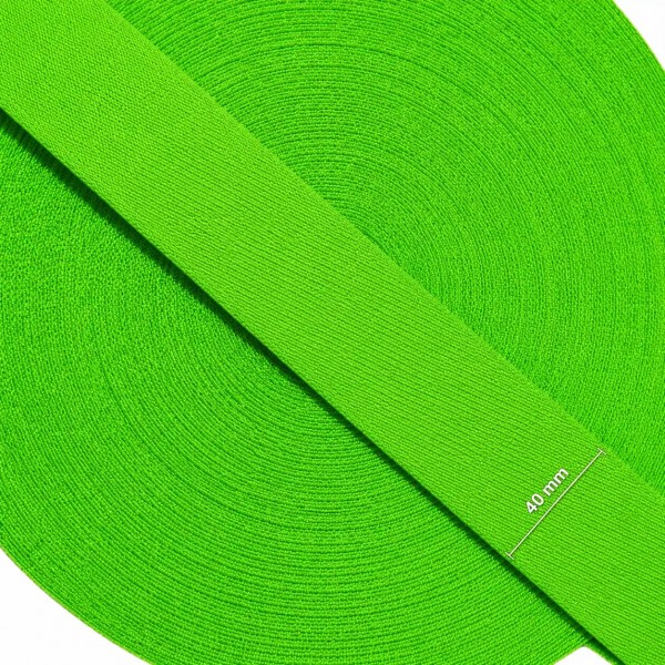 Alça Especial – 40mm – Verde Neon (Rolo 5m) - Kateliê Composê