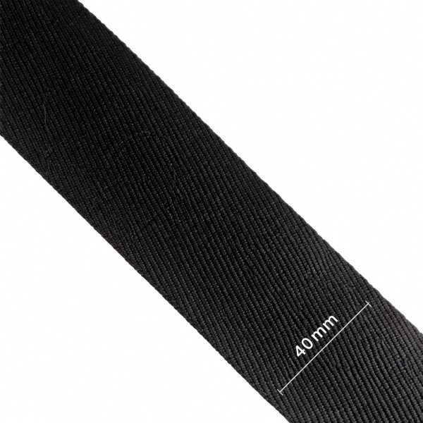Alça Especial - 40mm – Preto (Rolo 5m) - Kateliê Composê