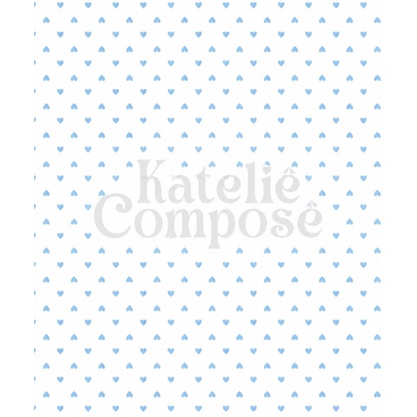 Bagun Estampado – Coração Azul - Kateliê Composê