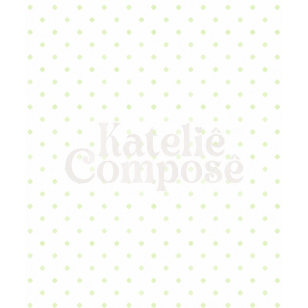 Bagun Estampado – Poá Verde - Kateliê Composê