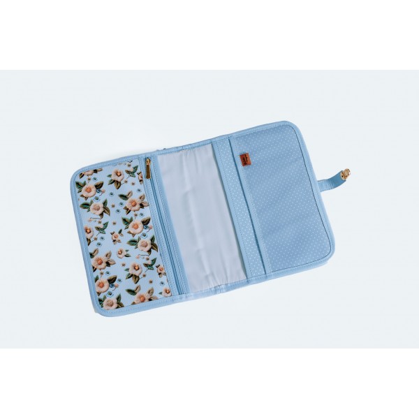 Painel Capa Caderno/Agenda – Azul Clara – Encanto de Menina - Kateliê Composê