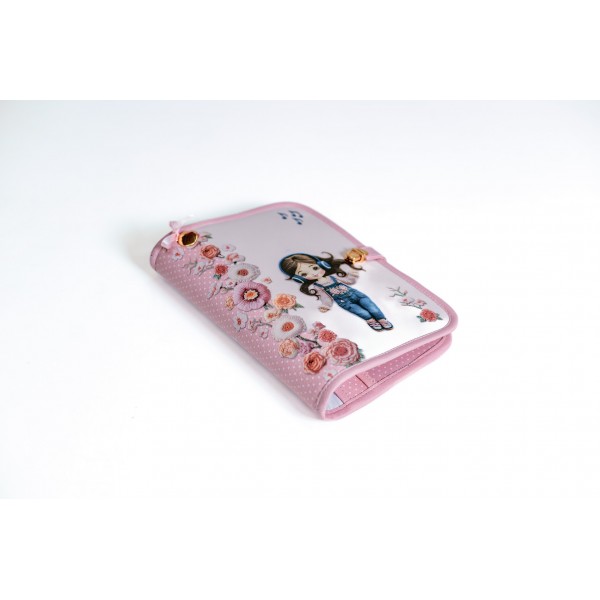 Painel Capa Caderno/Agenda – Rosa Melody – Encanto de Menina - Kateliê Composê