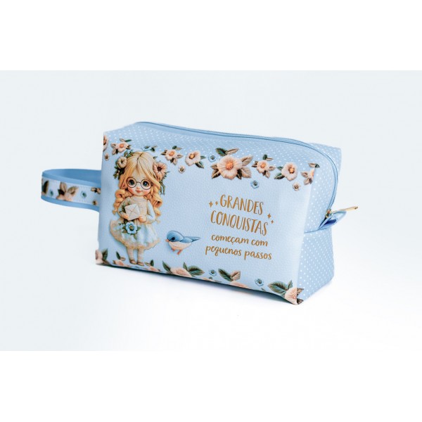 Painel Necessaire – Azul Clara – Encanto de Menina - Kateliê Composê