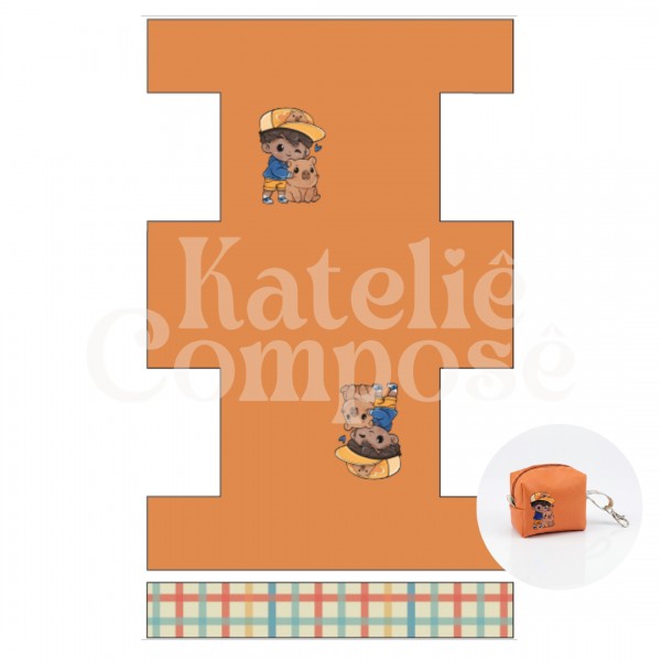 Painel Niqueleira – Capivara – Encanto de Menino - Kateliê Composê