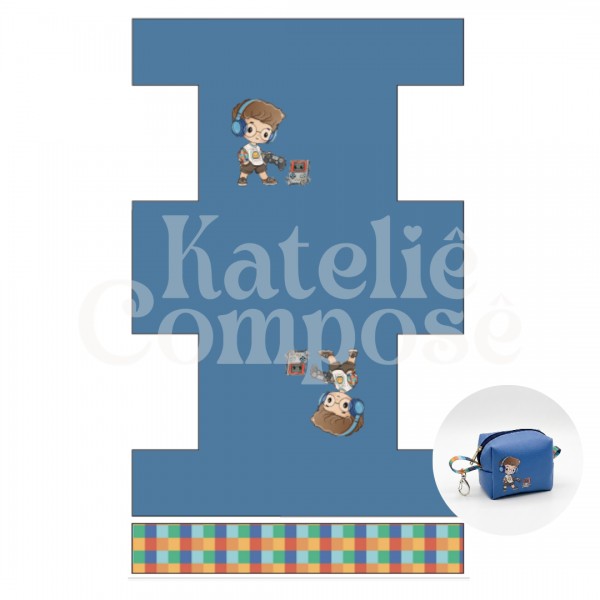 Painel Niqueleira – Game – Encanto de Menino - Kateliê Composê