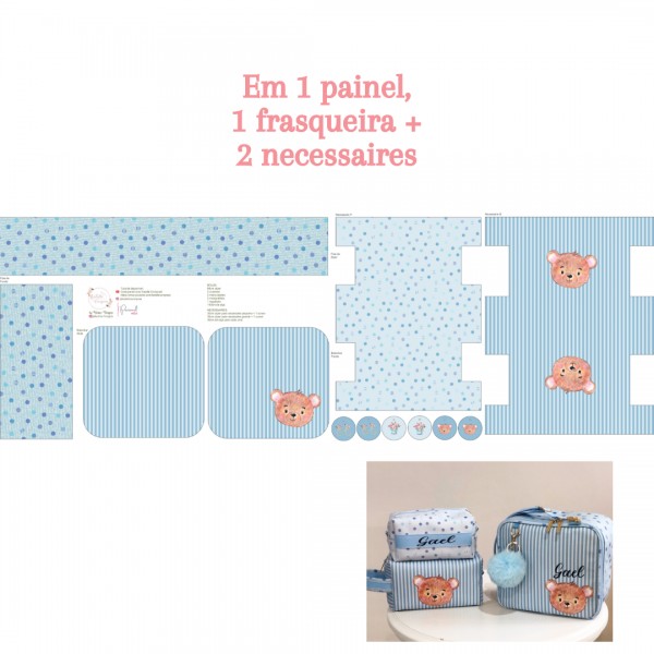 Painel Baby – Azul - Kateliê Composê