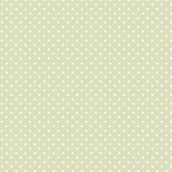 Sintético Doll Estampado – Coleção Aconchego – Poa Verde - Kateliê Composê