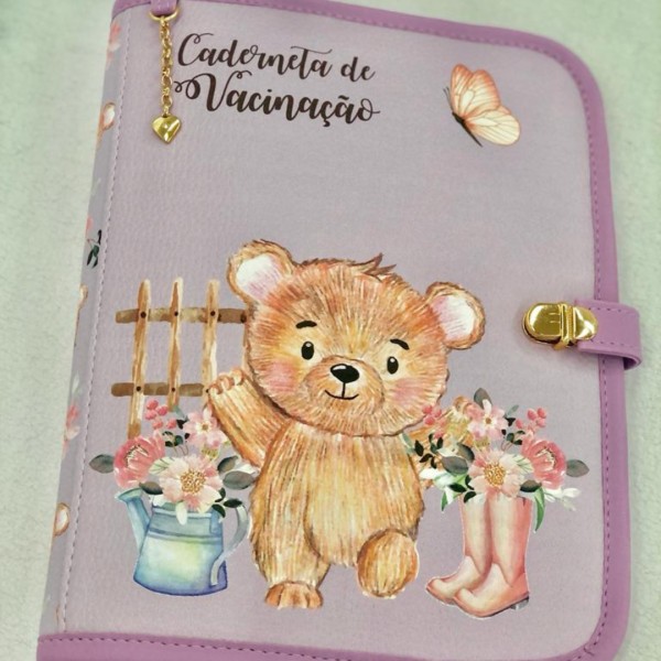 Painel Caderneta de Vacinação – Lilás - Kateliê Composê