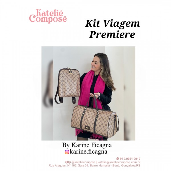 Projeto Digital - Kit Viagem Premiere - Kateliê Composê