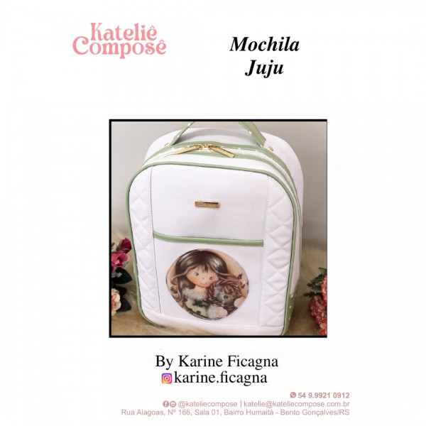 Projeto Digital - Mochila Juju - Kateliê Composê