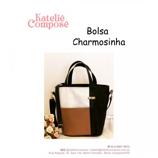 Projeto Digital - Bolsa Charmosinha - Kateliê Composê