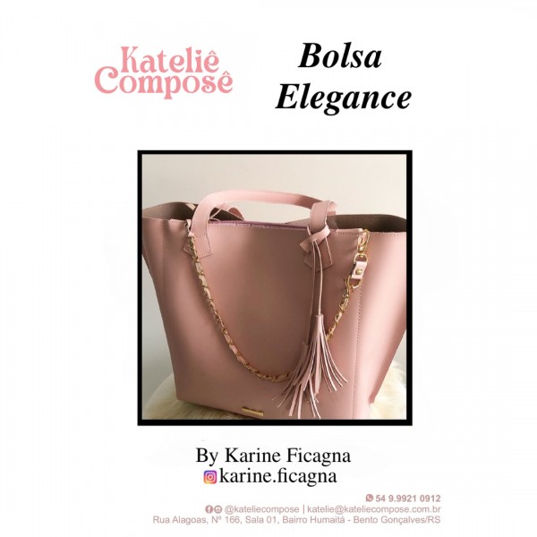 Projeto Digital - Bolsa Elegance - Kateliê Composê