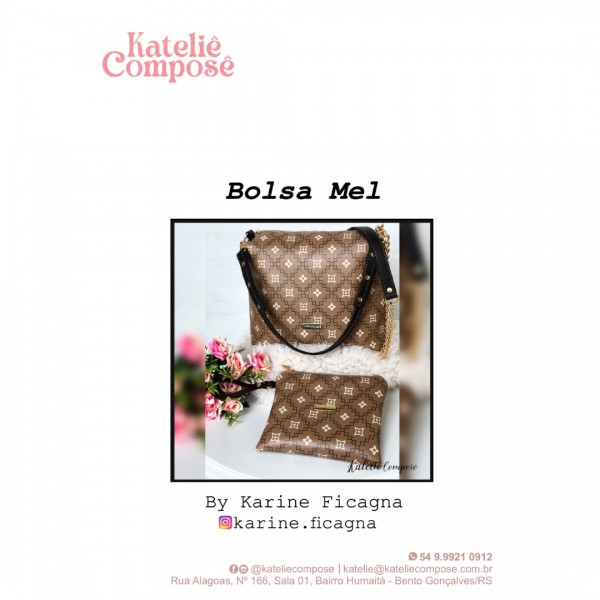 Projeto Digital - Bolsa Mel - Kateliê Composê