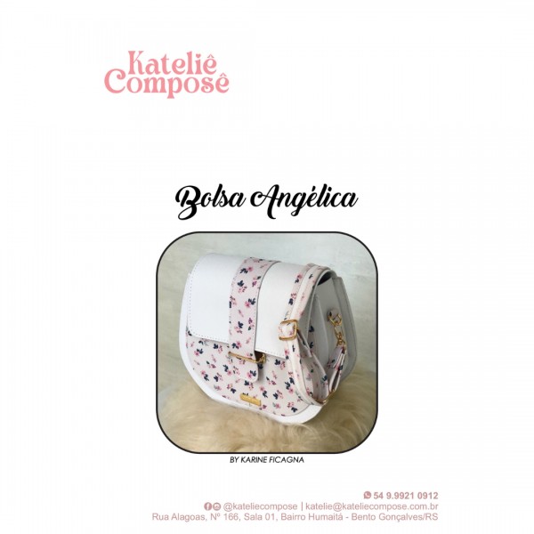 Curso online - Bolsa Angélica - Kateliê Composê