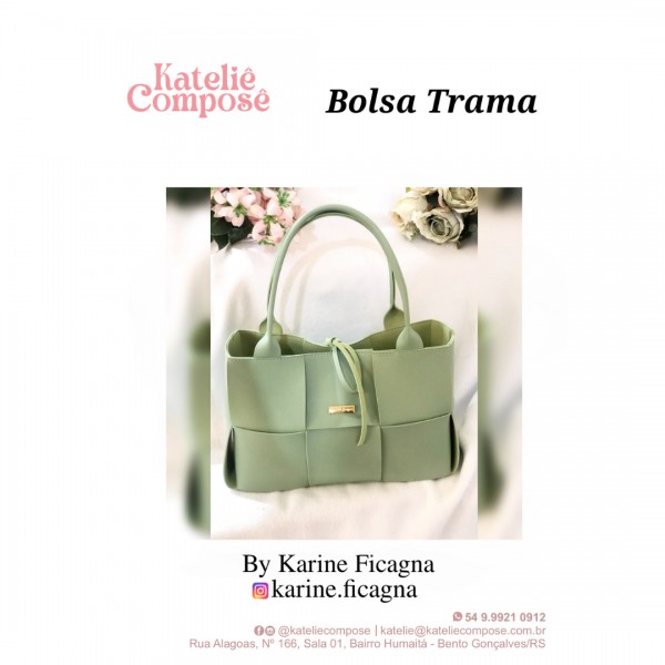 Curso online - Bolsa Trama - Kateliê Composê