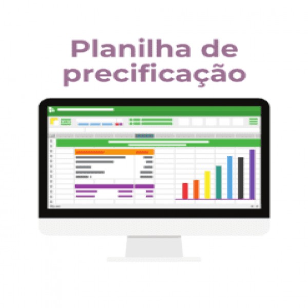 Curso online - Planilha de Precificação - Kateliê Composê