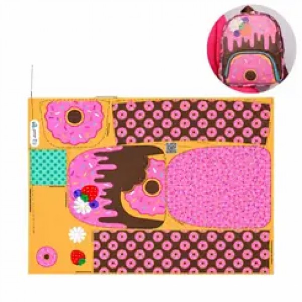 Painel Mochila Média - Donut - Kateliê Composê