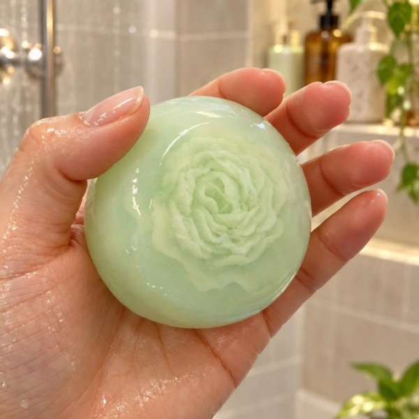 Sabonete Artesanal Rosa Capim Limão