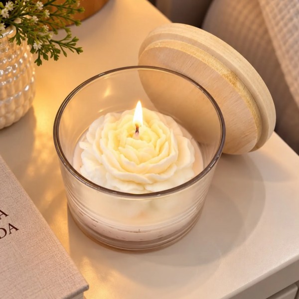 Vela Aromática Artesanal – Nuvem de Pitaya