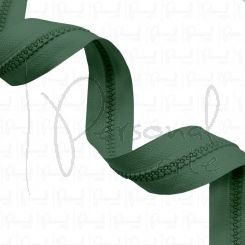 Zíper Tratorado - Verde Militar