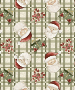 K220 Tecido tricoline 100% algodão - Tecido estampado Digital Natal 19