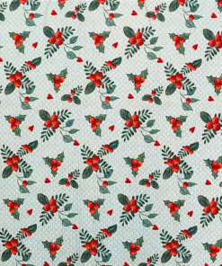 K232 Tecido tricoline 100% algodão - Tecido estampado Digital Natal 18
