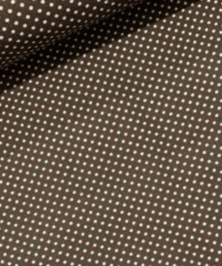 TOM20 Tecido tricoline 100% algodão - Poa café