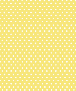 TOM11 Tecido tricoline 100% algodão - Poa amarelo
