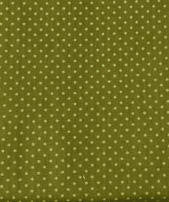 TOM34 Tecido tricoline 100% algodão - Poá verde musgo