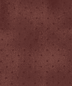 TOM24 Tecido tricoline 100% algodão - Poa manchado bordo