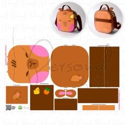 Painel Lancheira 2.0 - Capivara