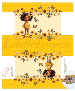 Painel Necessaire - Amarelo Luna - Encanto de Menina