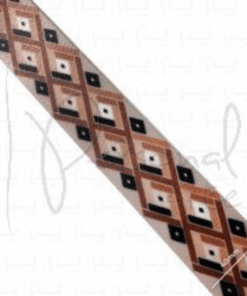 Alça Especial Estampada - 30mm - Trama Terra (Rolo 5m)