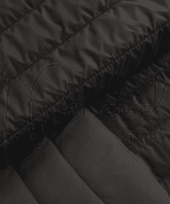 Nylon Puffer Dupla Face - Preto