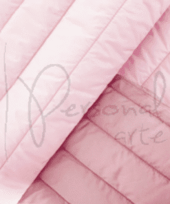 Nylon Puffer Dupla Face - Rosa Bebê