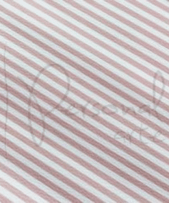 Sintético Doll Estampado - Listras - Rose