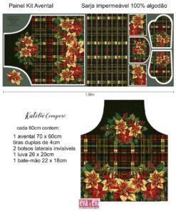 Painel Sarja Impermeável Natal - E14766