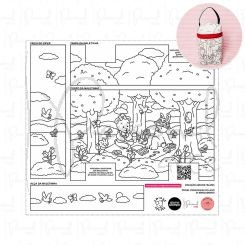 Painel Case 24 Marcadores - Amigos Felizes