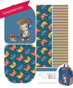 Painel Mochila - Game - Encanto de Menino