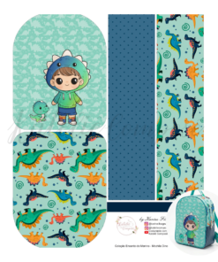 Painel Mochila - Dino - Encanto de Menino
