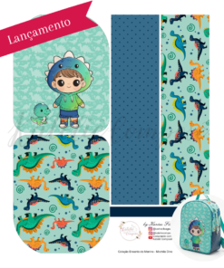 Painel Mochila - Dino - Encanto de Menino