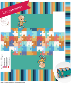 Painel Necessaire - Autista - Encanto de Menino
