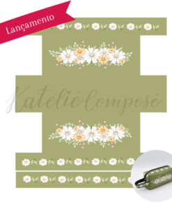 Painel Necessaire - Verde - Coleção Aconchego